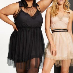 Rodarte x Target little black tulle and lace dress